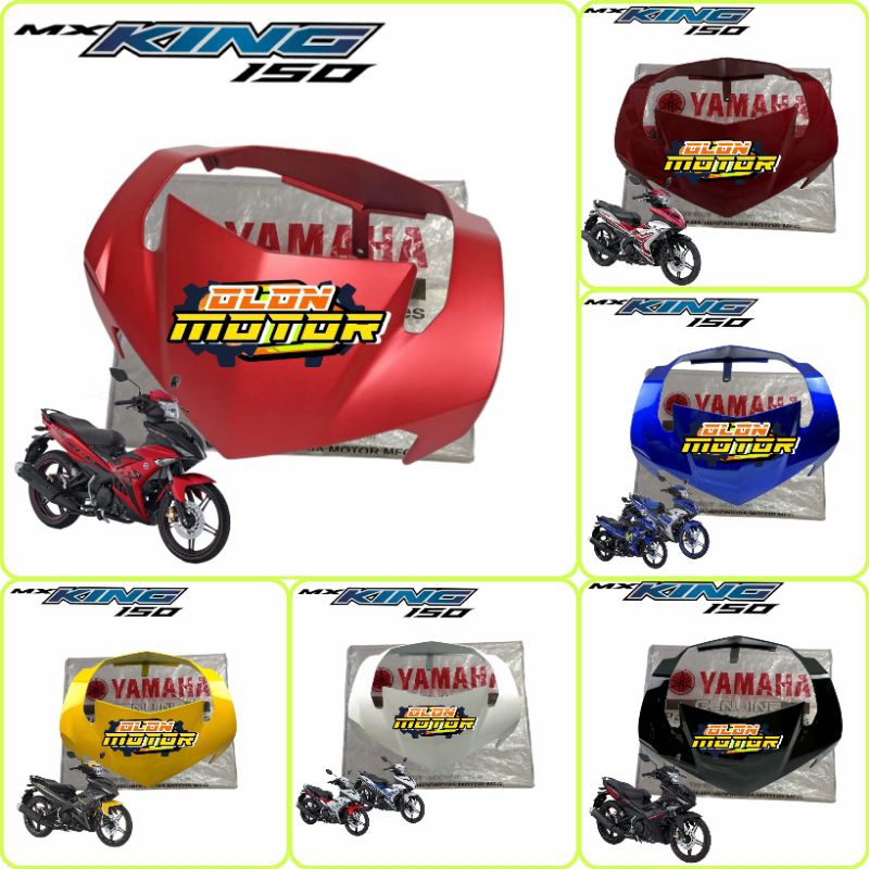 COVER VISOR BATOK DEPAN JUPITER MX KING 150  V1 (2PV-F6216-00)ORIGINAL YGP