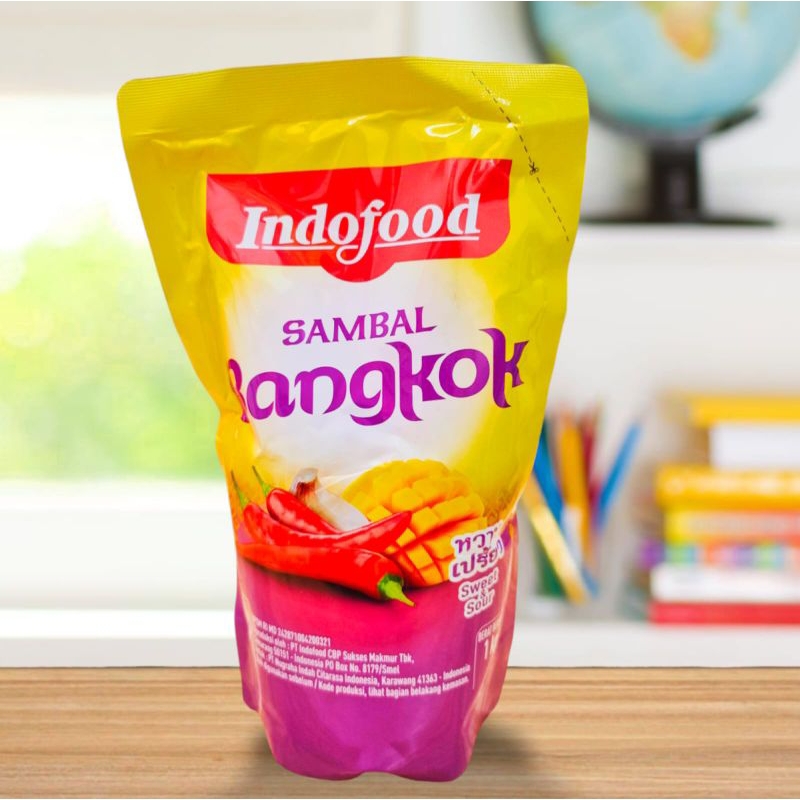 

Indofood Sambal Bangkok 1kg/ 335ml/ 135ml