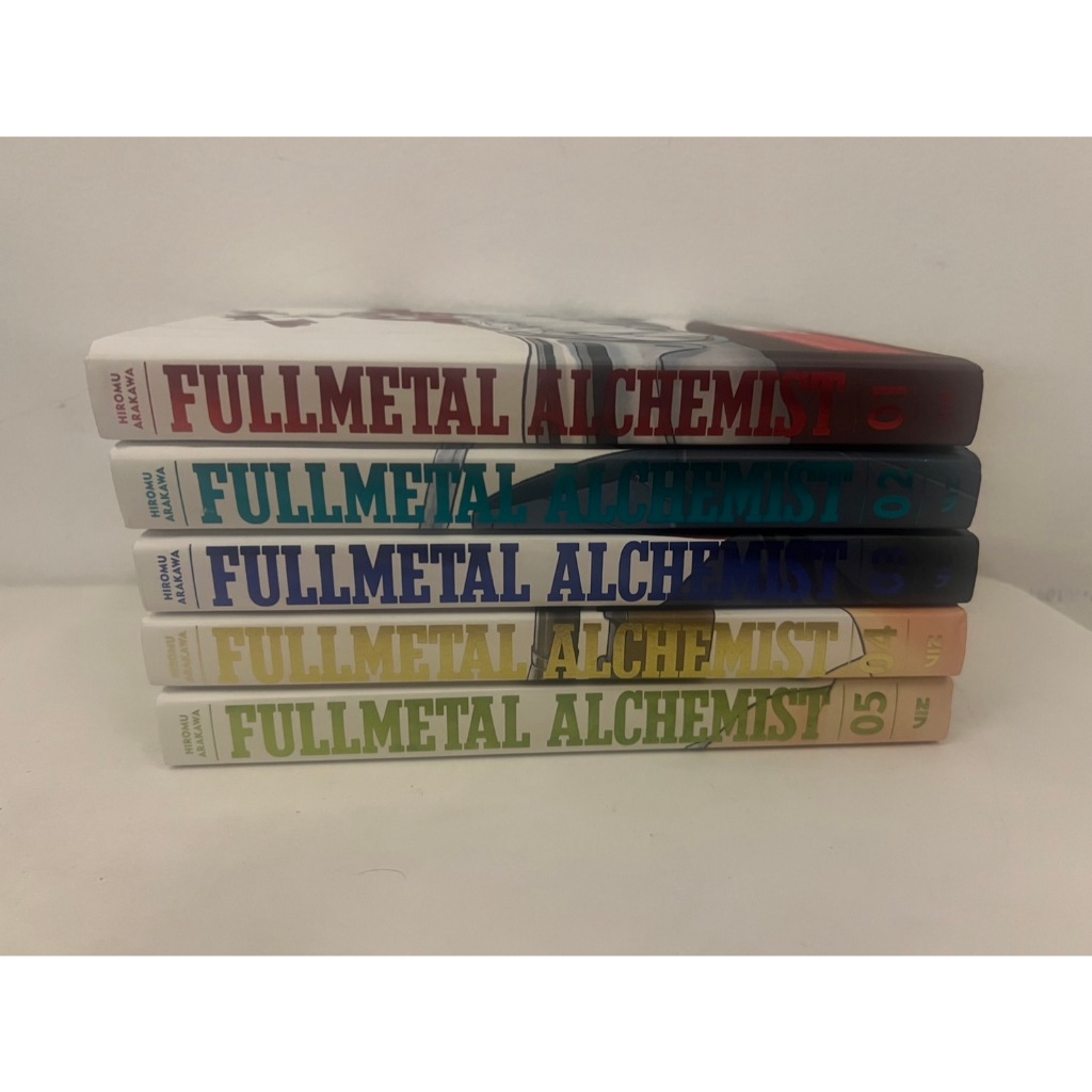 Komik/Manga Fullmetal Alchemist Fullmetal Edition Vol 1-5 Bahasa Inggris