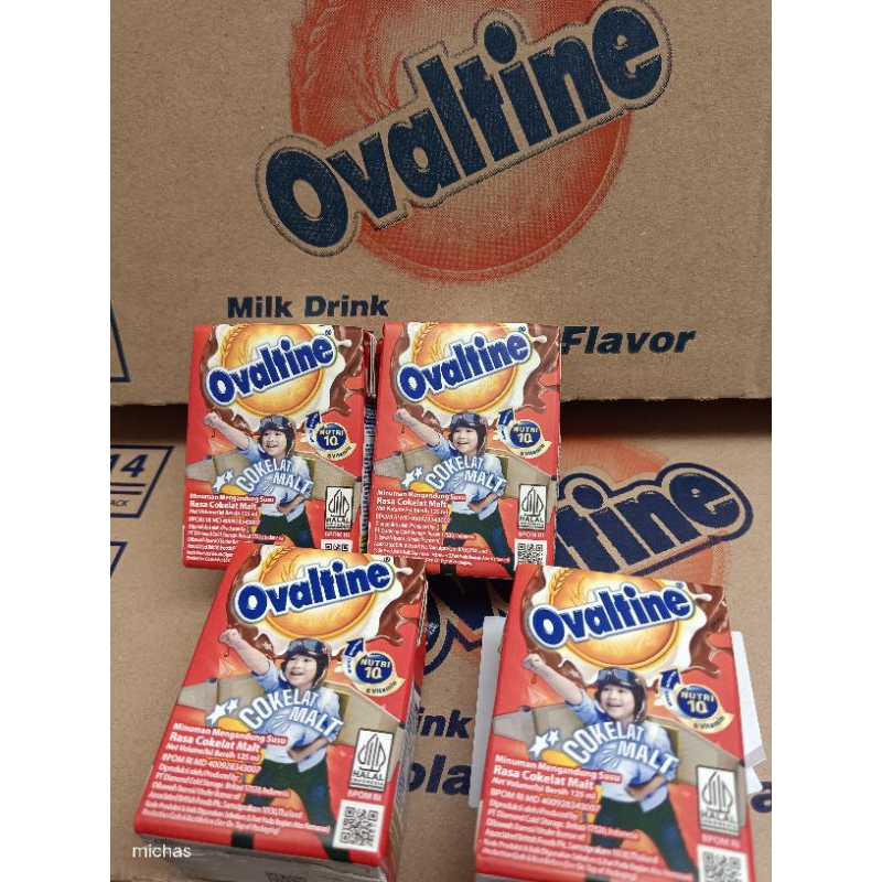 

SUSU OVALTINE COKLAT MALT 125ML / SUSU UHT