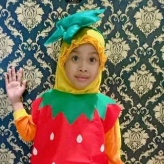 topi bando bunga mahkota pawai pentas tari