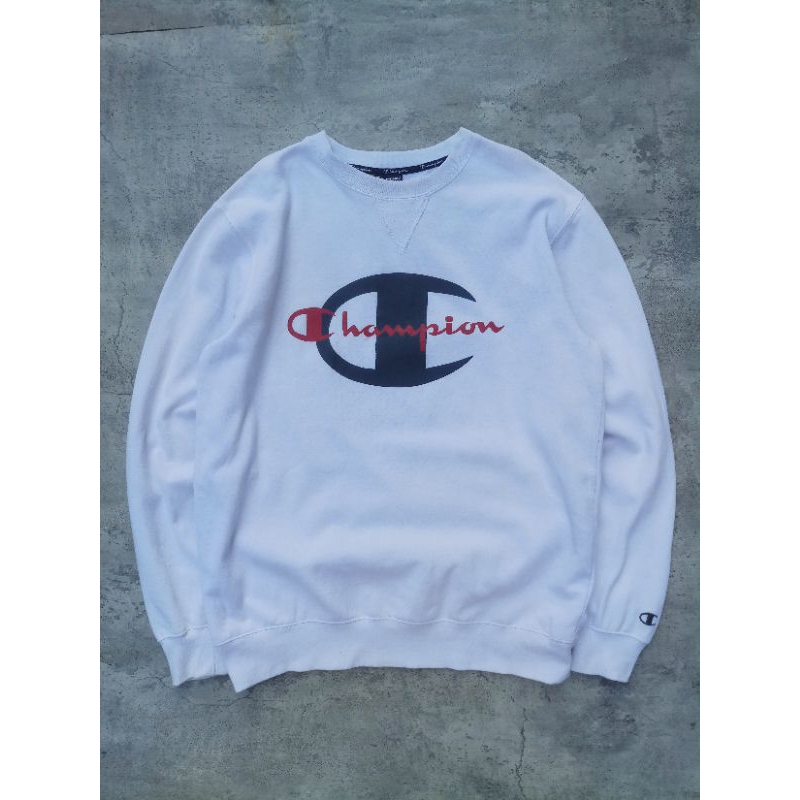 CREWNECK CHAMPION SECOND | CHAMPION BIG LOGO | CHAMPION BIG SCRIPT