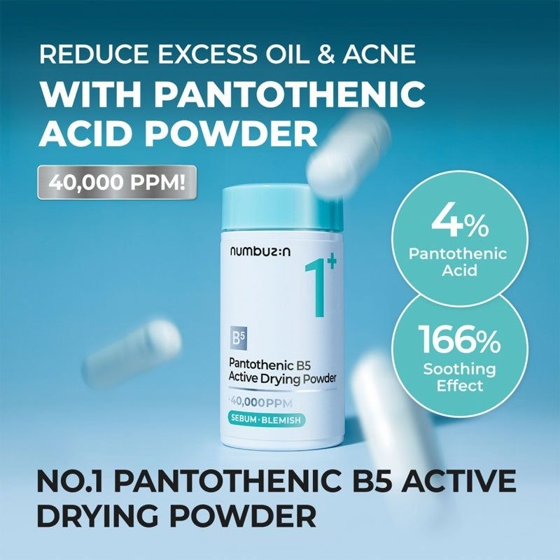 NUMBUZIN No 1 Pantothenic B5 Active Drying Powder 7g