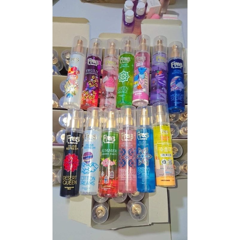 FRESH And Natural Refresh 100ml BPOMORIGINAL / Minyak Wangi Fresh Hijab Perfume .Parfum fresh