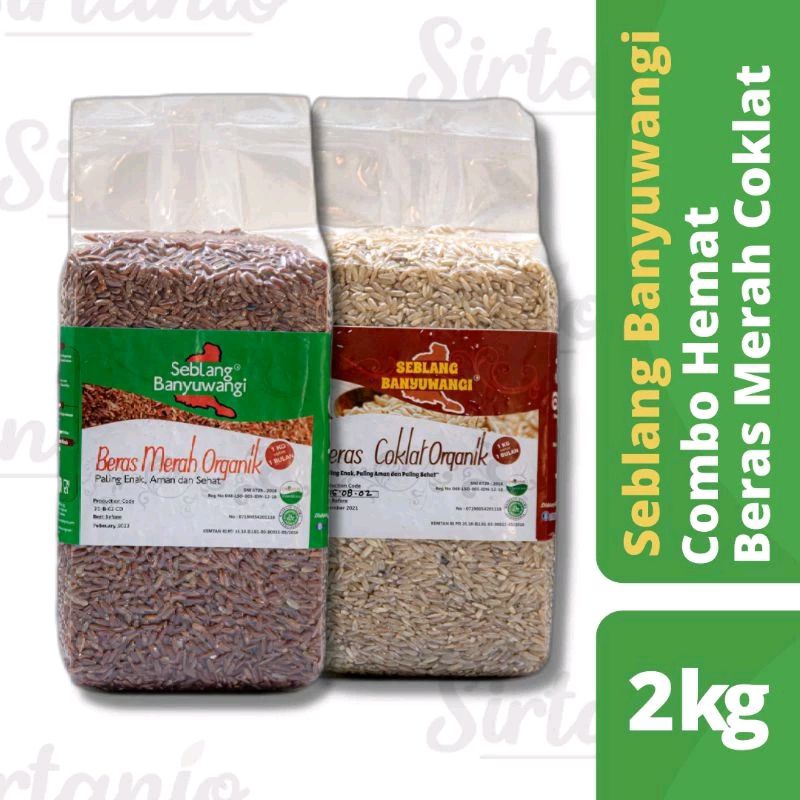 

COMBO SEBLANG BWI - BERAS MERAH COKLAT ORGANIK - 2kg