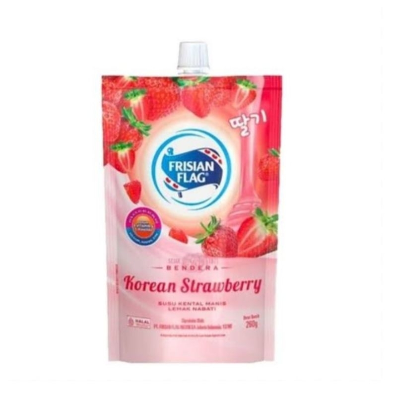 

FRISIAN FLAG STRAWBERRY POUCH 260 G