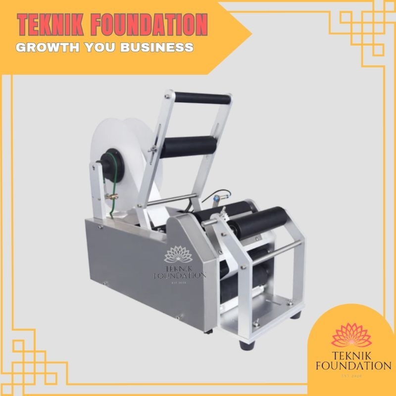 

Mesin Labeling MT-50 Tempel Stiker Label Botol Bulat