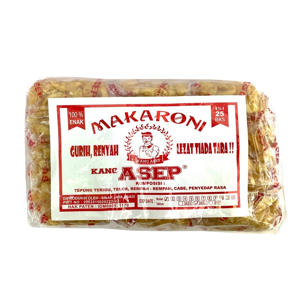 

Makaroni Kang Asep asli isi 25pcs