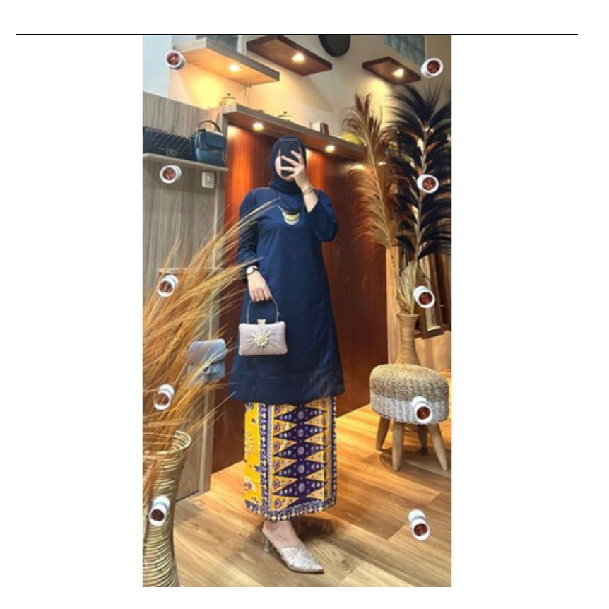 Setelan Baju Kurung Melayu / Baju Kurung Stelan Rok Batik/ Baju Kurung Malaysia / Baju Kurung Melayu