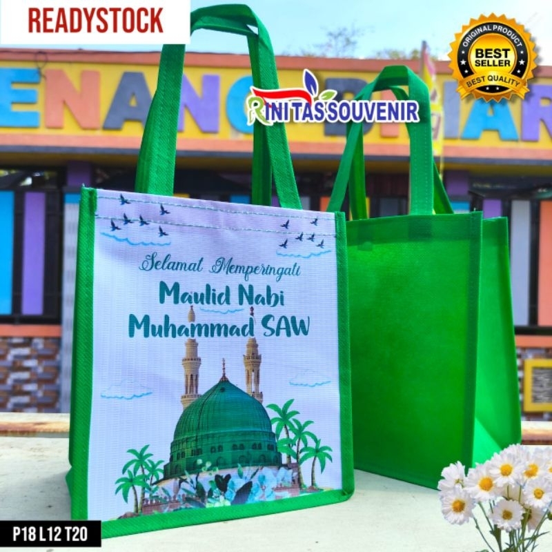 

TAS READY STOK UNTUK MAULID NABI TAS MAULID MURAH BAHAN TEBAL BISA ORDER ECER