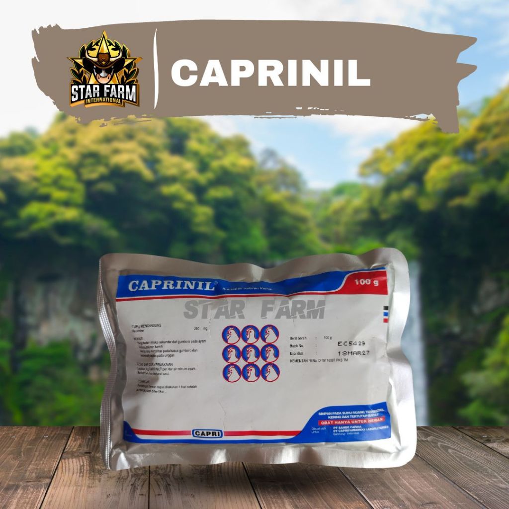 Caprinil 100gr Antiseptik Saluran Kemih - Star Farm