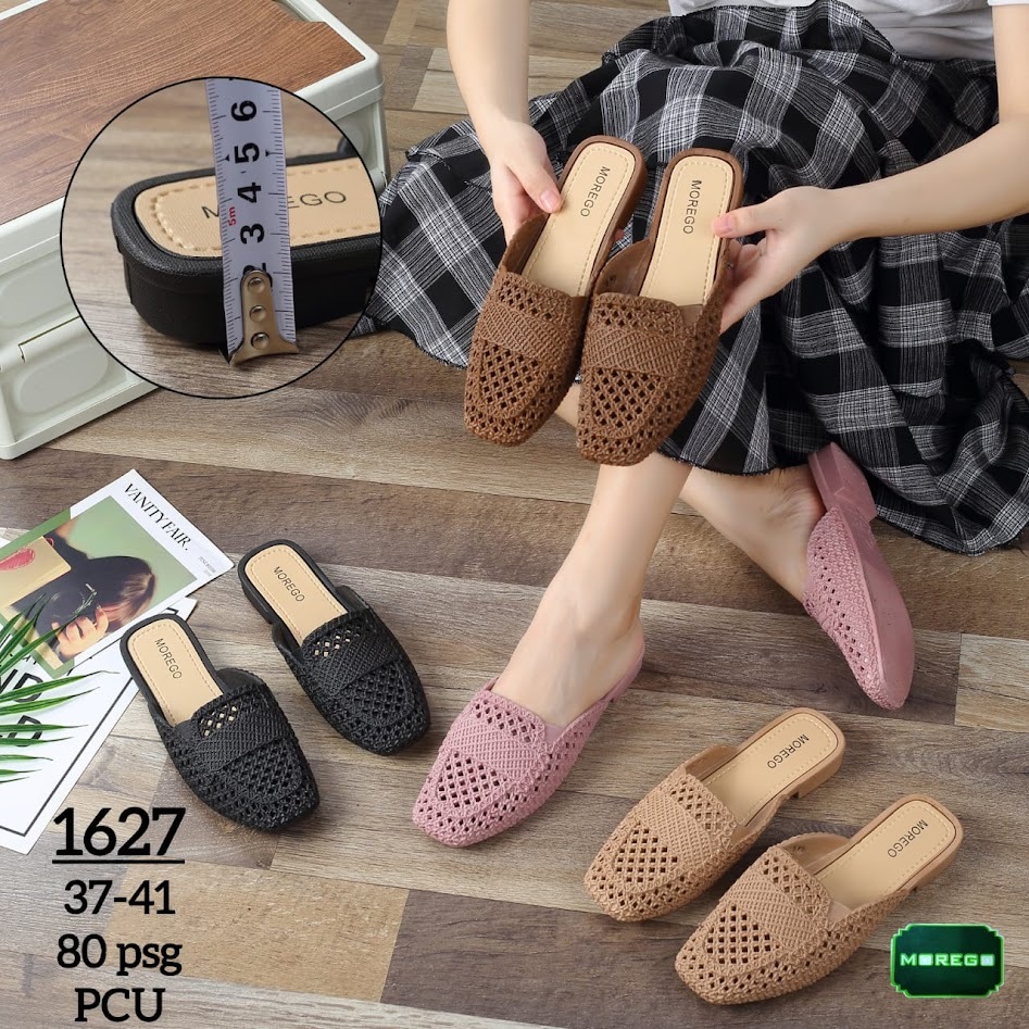 SANDAL SEPATU KANTOR JARING SERIES WEDGES KEKINIAN MOREGO 1627 DAN MOKAYA 1627-251