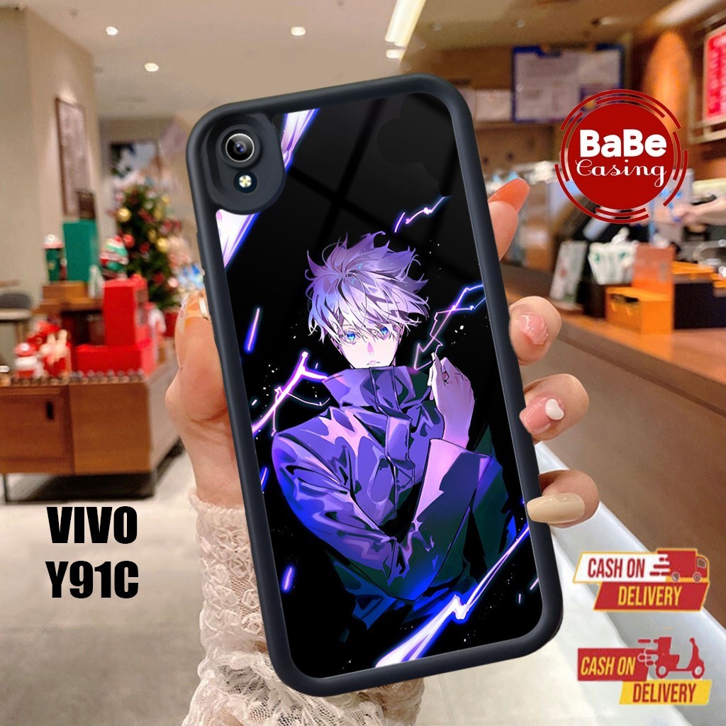 Casing Vivo Y91c Case Vivo Y91c Jujutsu Terbaru Hardcase Softcase Glossy Cassing Terlaris Termurah