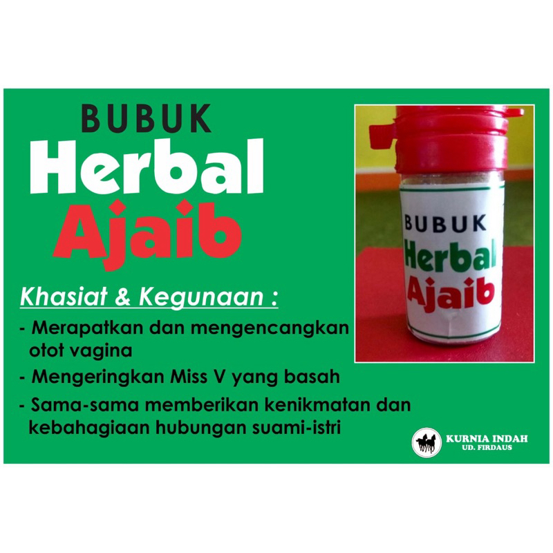 

BUBUK HERBAL AJAIB