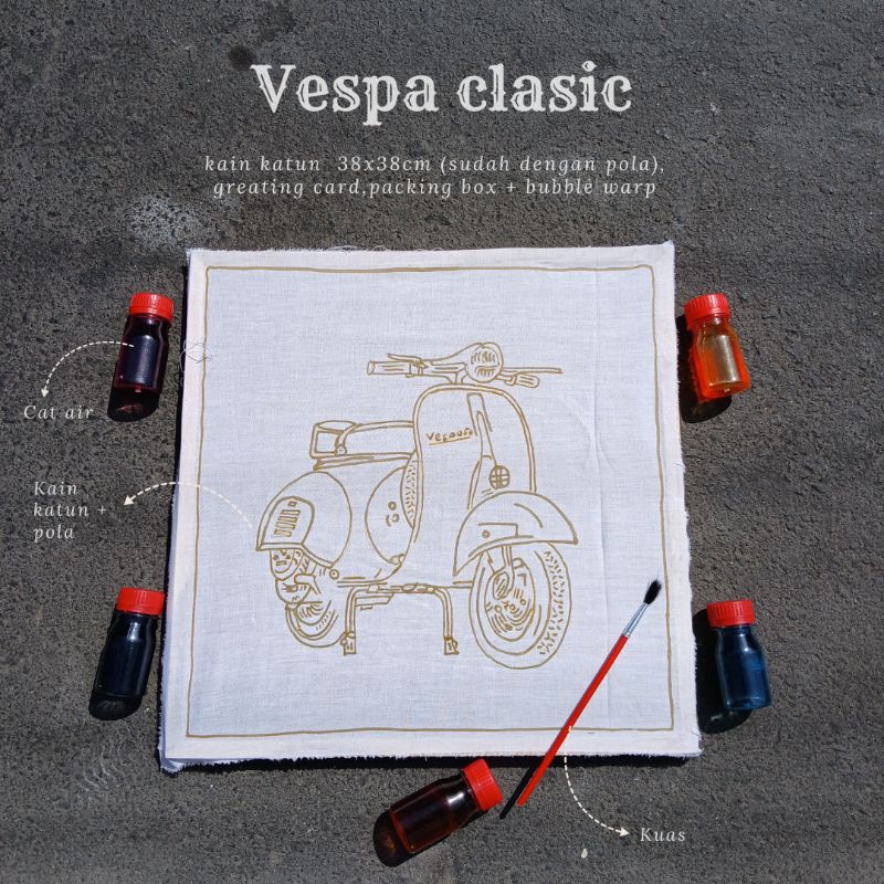 

Canvas Painting Kit (Motif transportasi)