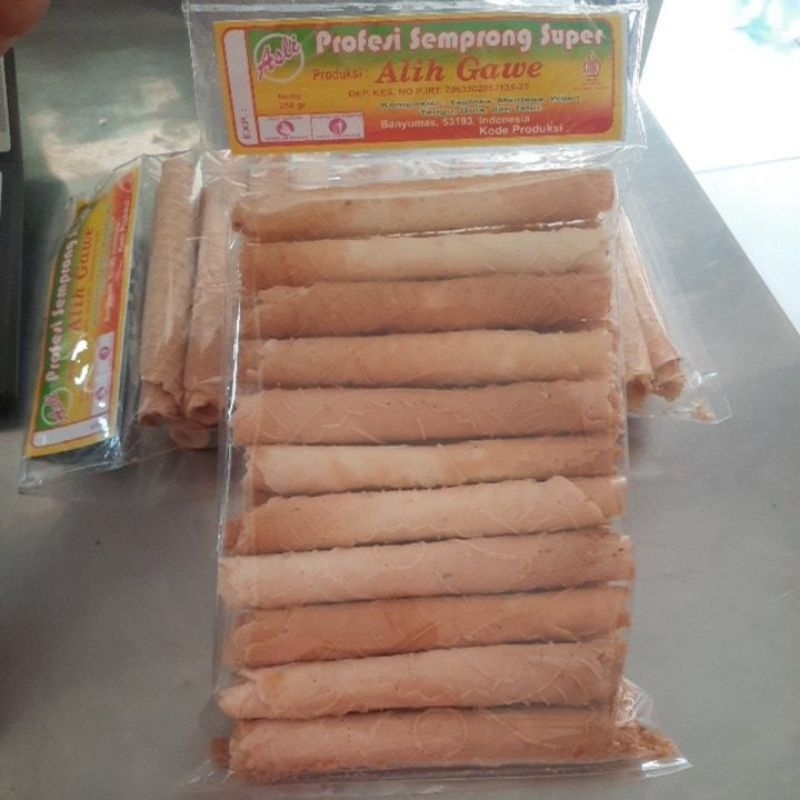 

SEMPRONG ROLL 250 gram | SEMPRONG RENYAH SEKALI SEKALI | SEMRONG WIJEN | SEMPRONG PANJANG / KILOAN