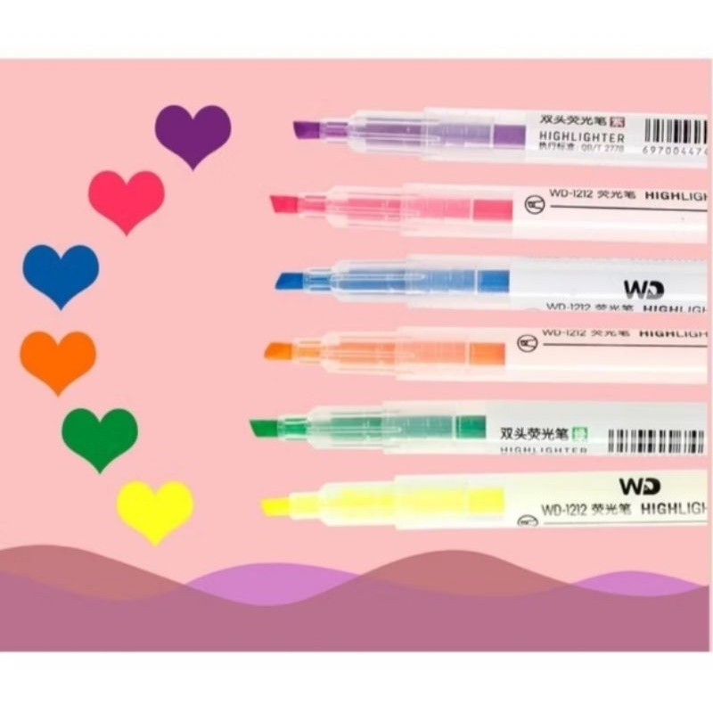 

Stabillo Set Murah Highlitter 2 Sisi Warna Warni