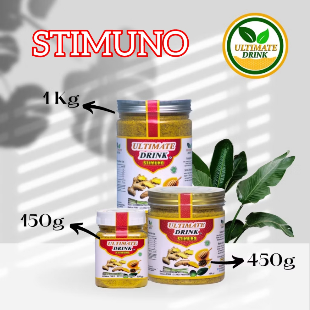 

Ultimate Drink STIMUNO Bubuk Minuman Herbal Rempah Rimpang