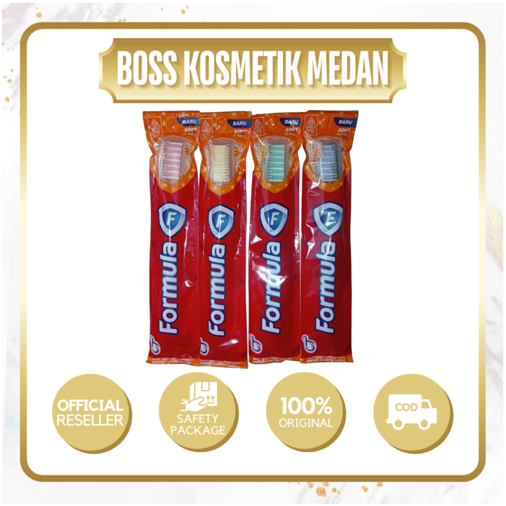 Sikat Gigi Formula Bulu Halus - Ready Stock