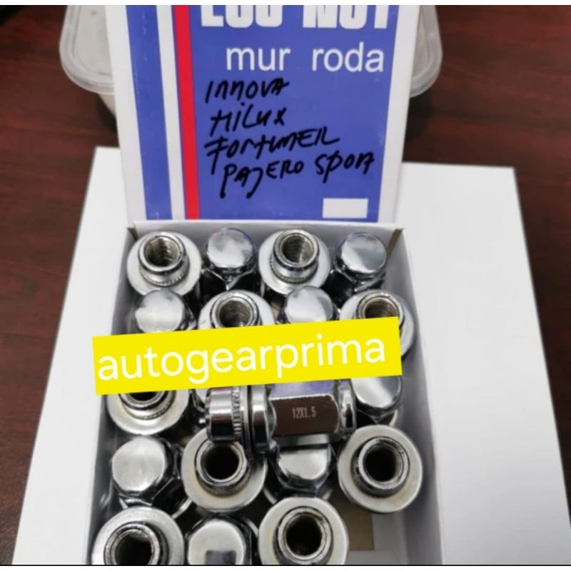 mur baut roda Innova Hilux Fortuner Pajero