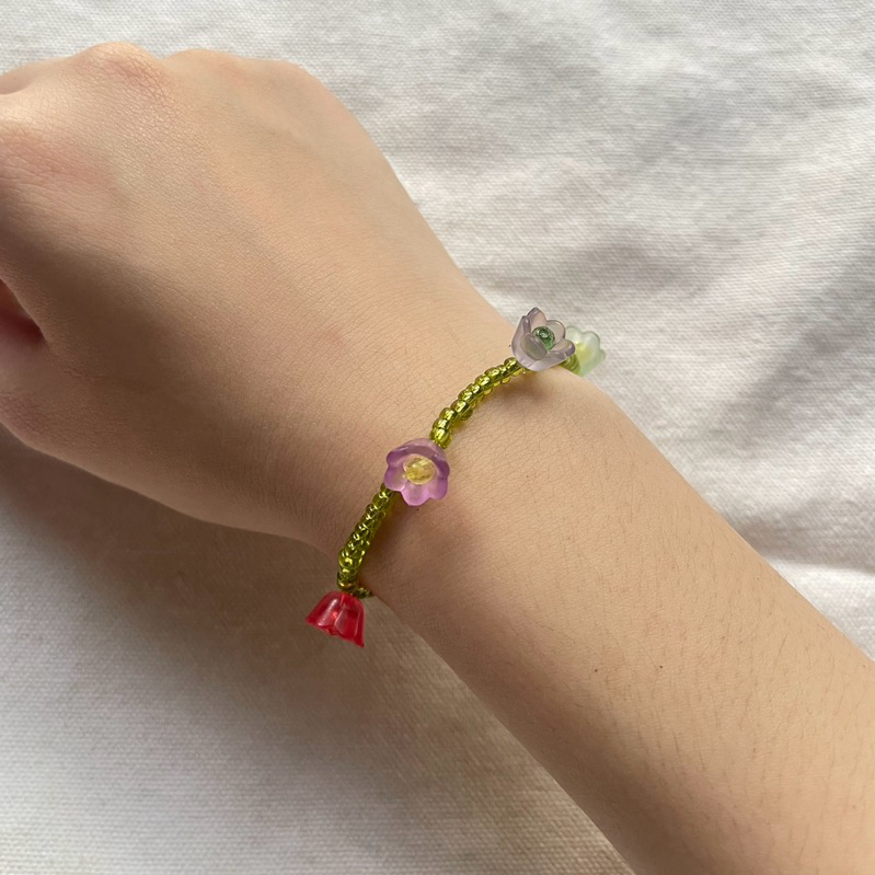 floral bracelet - Mecha Paniq