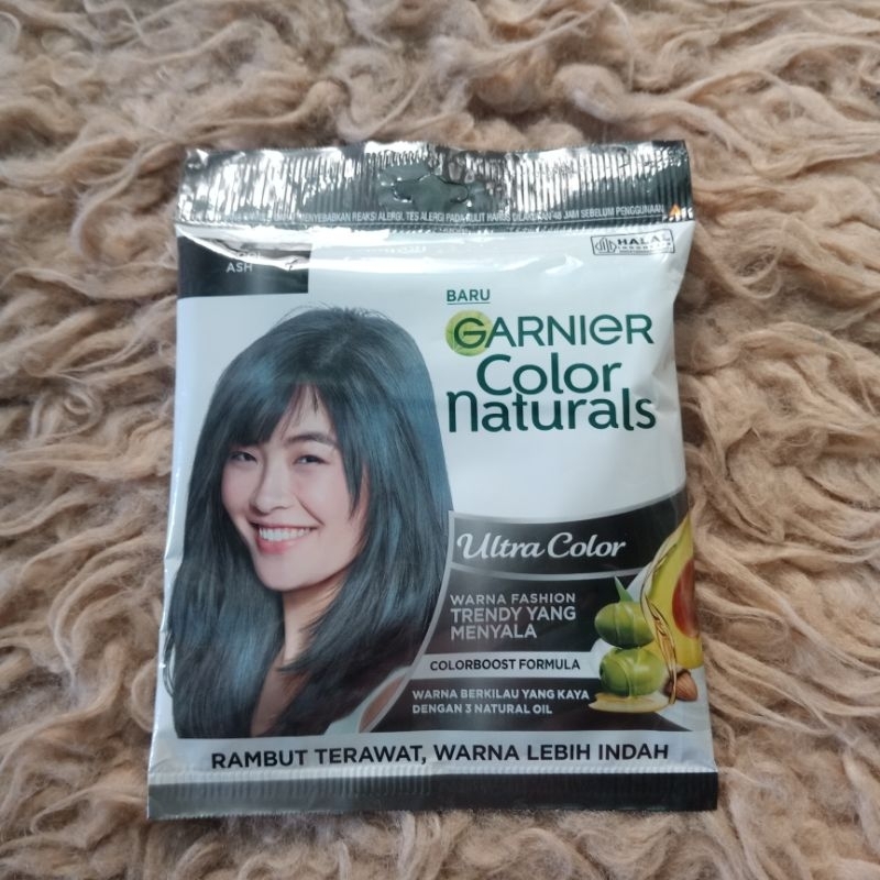 NEW GARNIER COLOR NATURALS COOL ASH CAT RAMBUT GARNIER ABU TUA GREY