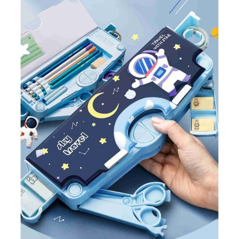 

Tempat Pensil Multifungsi Astronot impor