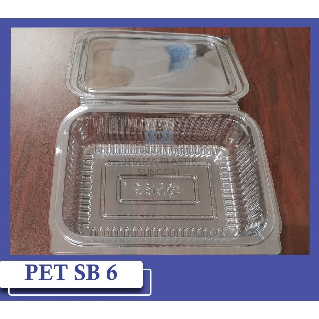 Kotak Plastik Box Mika SB-6 SB6 SB 6 = Isi 50 PCS