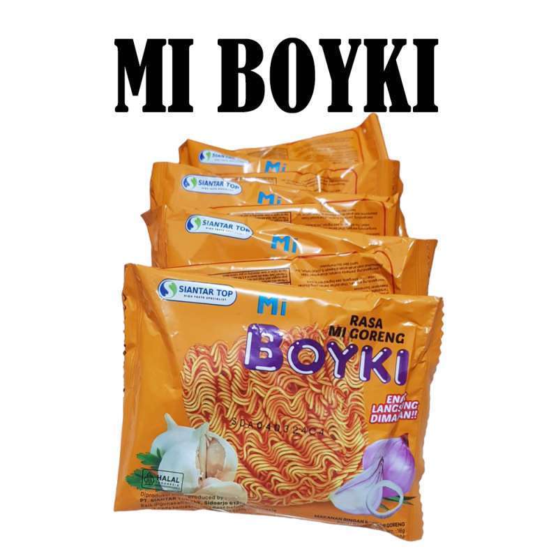 

Mie Boyki Sambal Goreng Makanan Jadul Murah Meriah Terpercaya