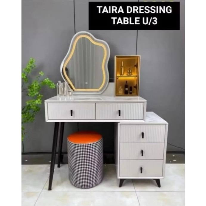 Meja Rias Import Modern/Meja Rias Lampu Led/Meja Rias Minimalis Modern