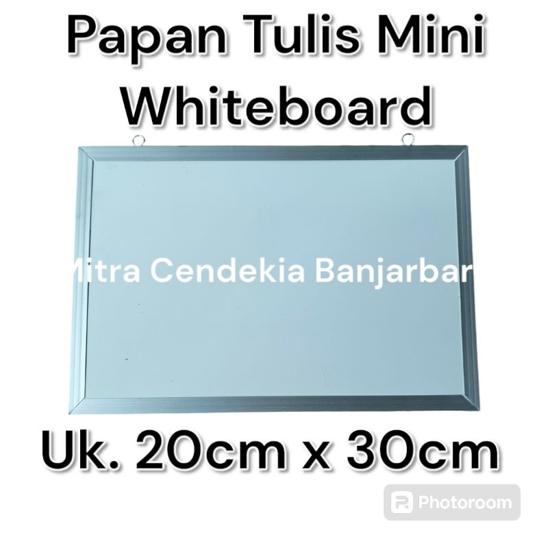 

Papan Tulis Mini White board 20cm x 30cm
