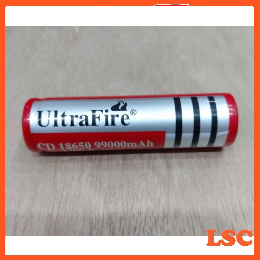 Baterai Cas Ultrafire 18650 Rechargeable Battery 9900mAh, baterai charge
