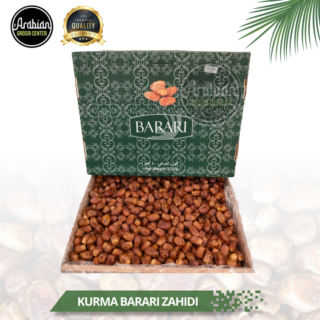 

Kurma Barari Zahidi 1kg Uni Emirat Arab / Kurma Zahdi Mentega Irak Zahedi 1 kg