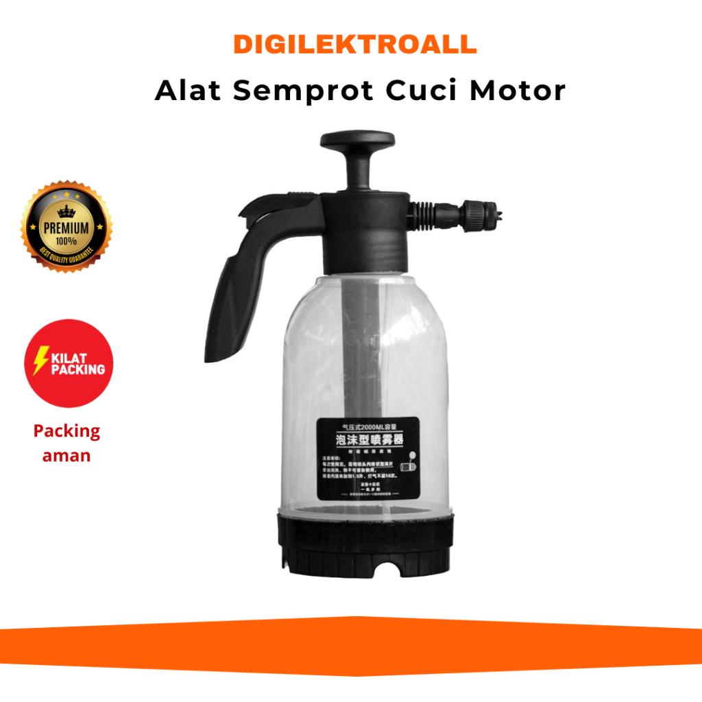 [PREMIUM] Alat Semprot Cuci Motor Mobil Salju Snow wash / Semprotan Cuci Motor Sprayer Salju Cuci Mo