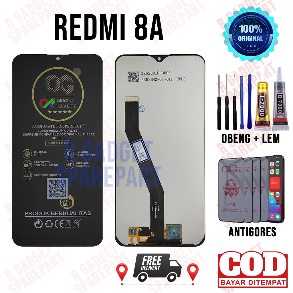 Lcd Redmi 8A Original OEM Quality Lcd Touchscreen Redmi 8A Fullset