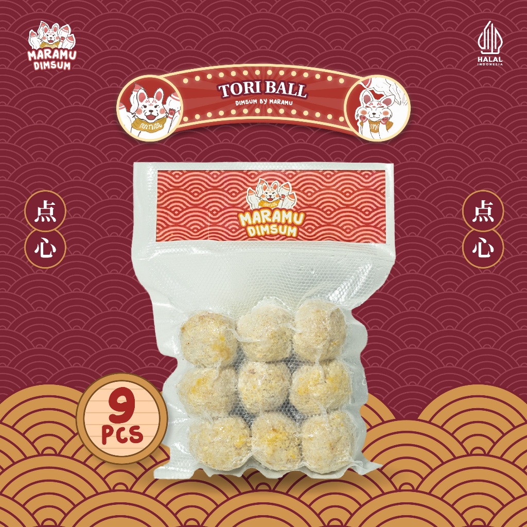 

Dimsum Tori Ball Isi 9 by Maramu Dimsum Jember Indonesia Halal (Frozen/Home Made/Fresh)