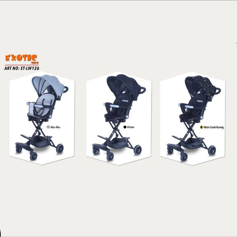 Stroller Traveling Magic Stroller Exotic  LW-126 Stroller Bayi Dorongan Bayi