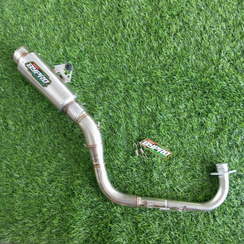 Knalpot bypro short prolin p20 inlet 50 beat esp beat fi beat carbu leher bending kolong road race P