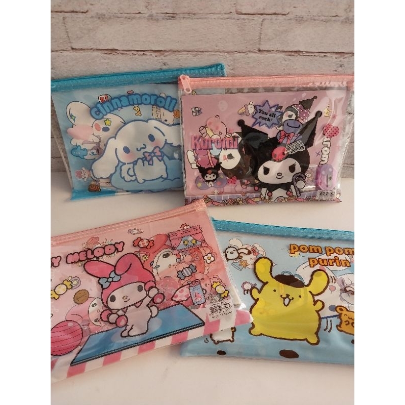 

Set ATK Sanrio Pouch/Paket ATK Sanrio Pouch/Paket Alat Tulis Anak Pouch/Paket ATK Sanrio