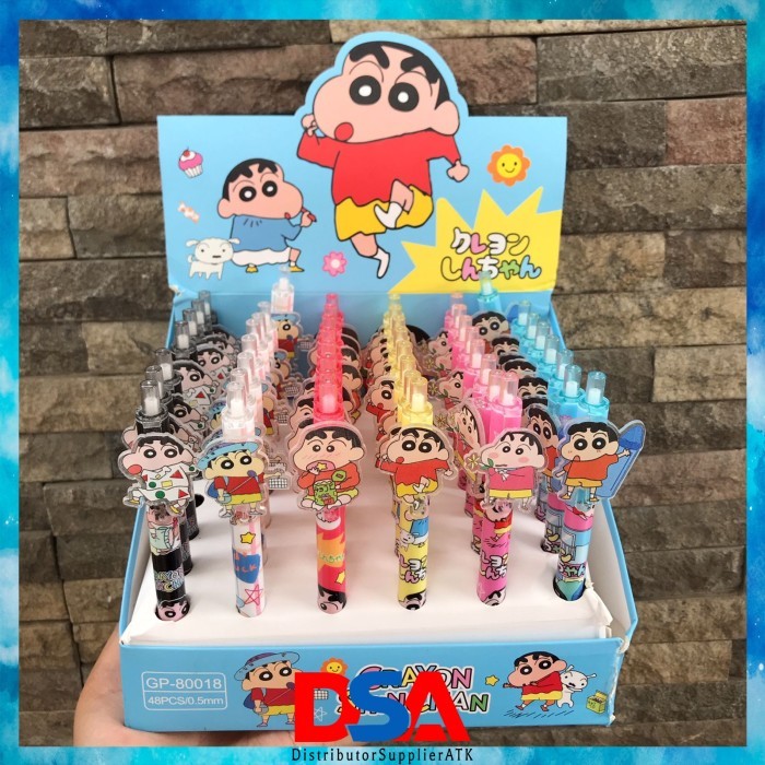 

PULPEN GEL AKRILIK PEN MOTIF SHIN-CHAN CUTE TERBARU PULPEN GEL 0,5 AKRILIK PREMIUM