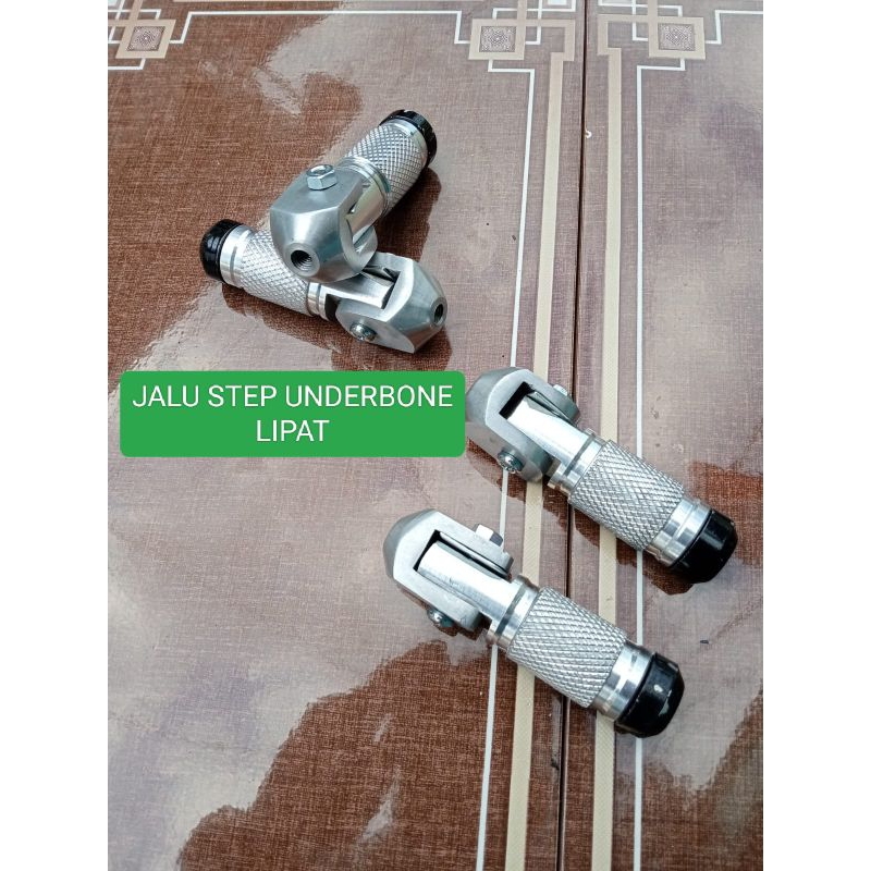 step underbone lipat Jalu step underbone lipat pijakan kaki underbone model lipat footstep pijakan