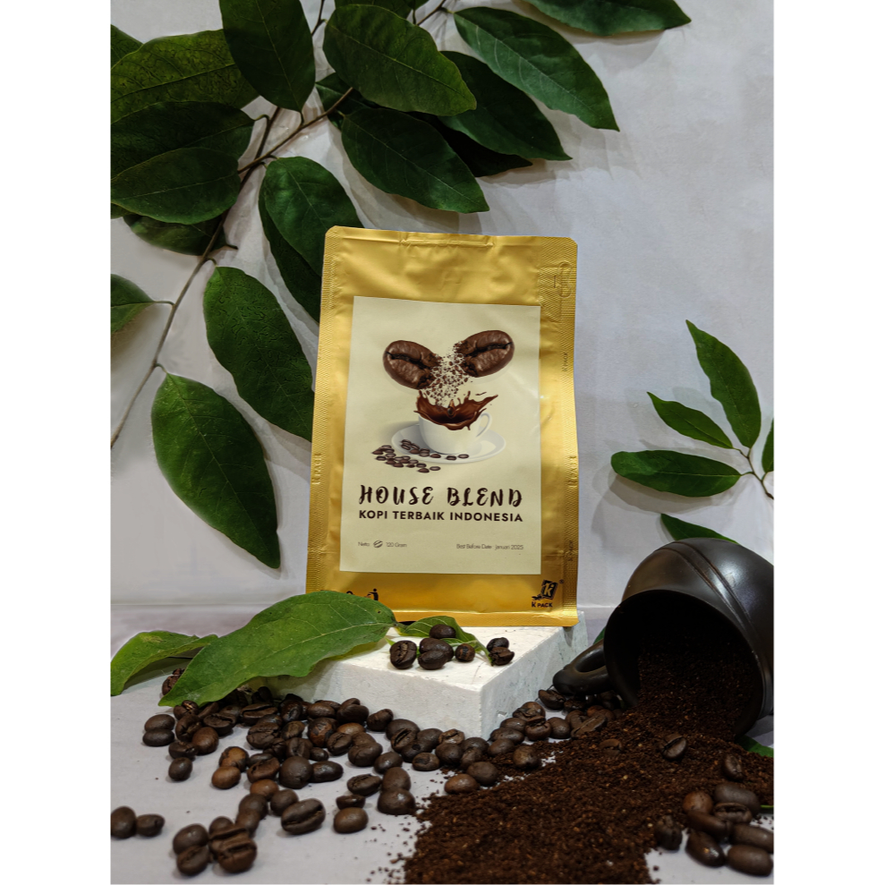

Indonesia Koepi House Blend Robusta Arabika - Bubuk