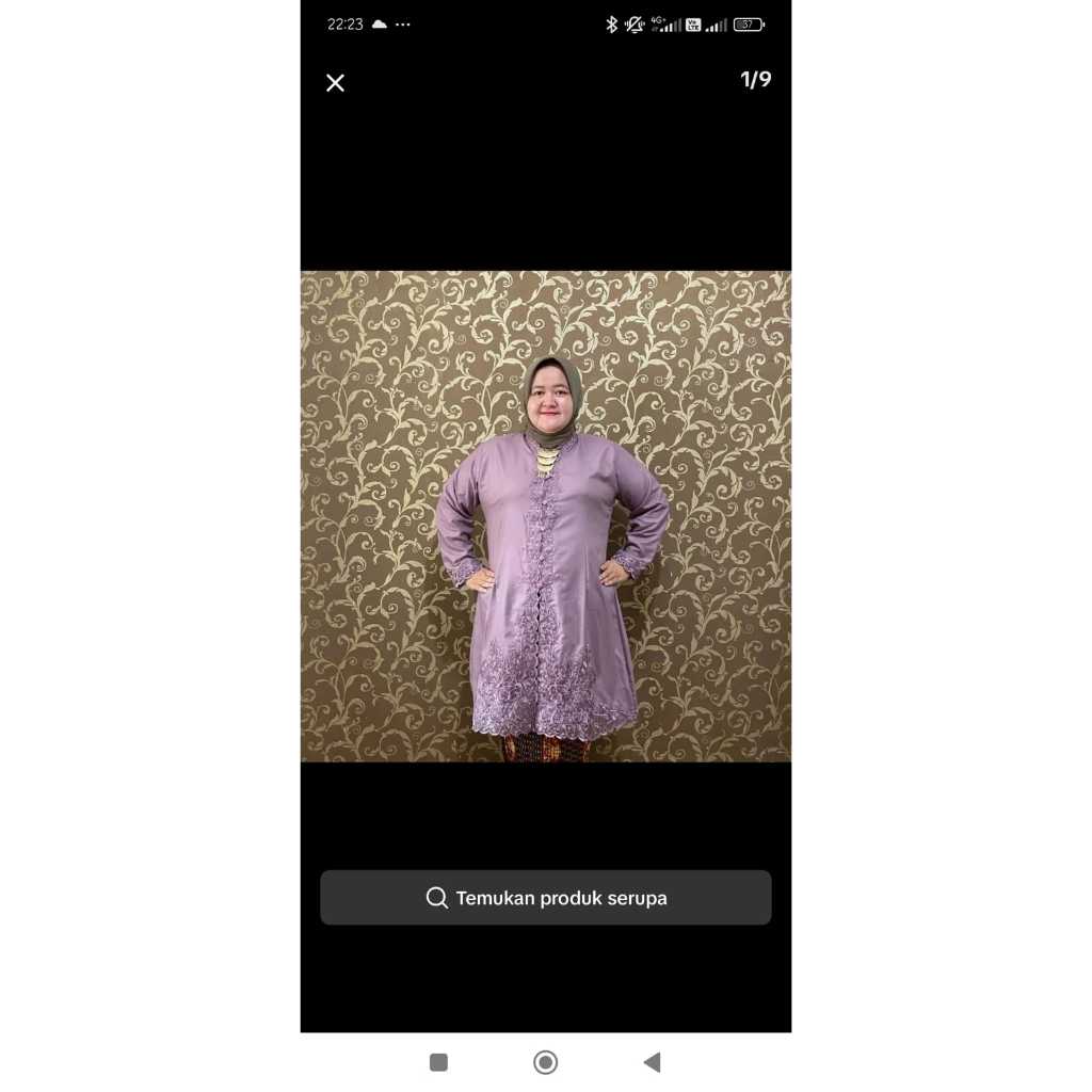 Kebaya Encim Tunik Super Jumbo LD 130cm - LD 140cm