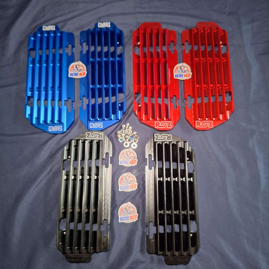 RADIATOR GUARD PELINDUNG COVER RADIATOR YAMAHA YZ125 YZ125X YZ250 YZ250X 2TAK ROZ