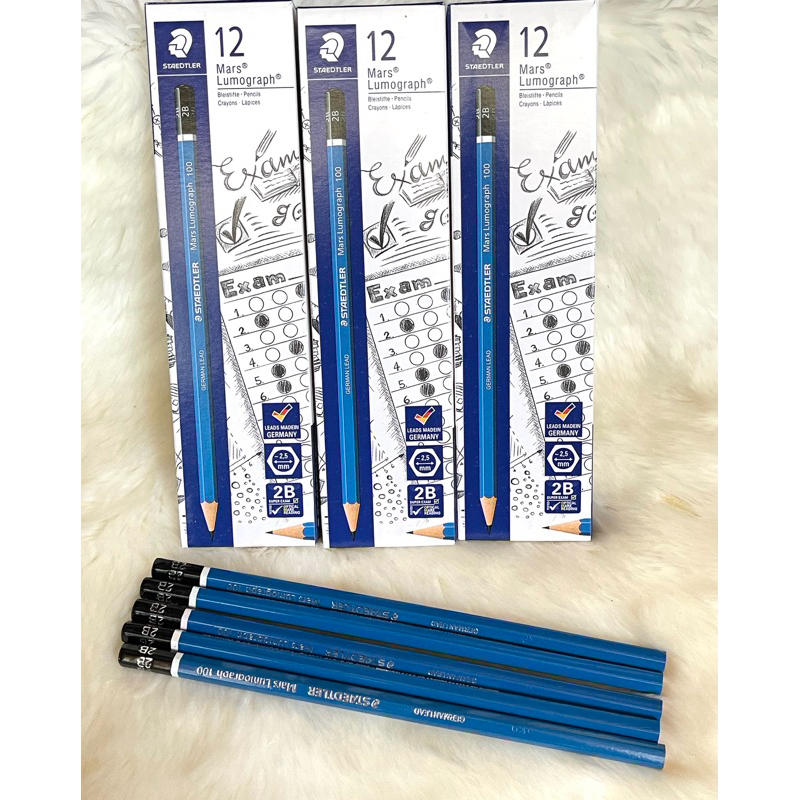 

Pencil 2B stadler biru murah