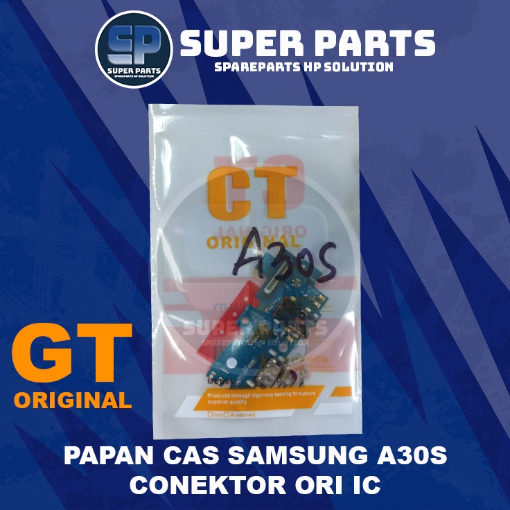 PAPAN CONEKTOR CAS SAMSUNG A30S CONEKTOR ORI IC