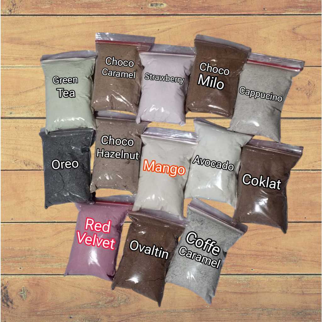 

Bubuk minuman aneka rasa 100gr