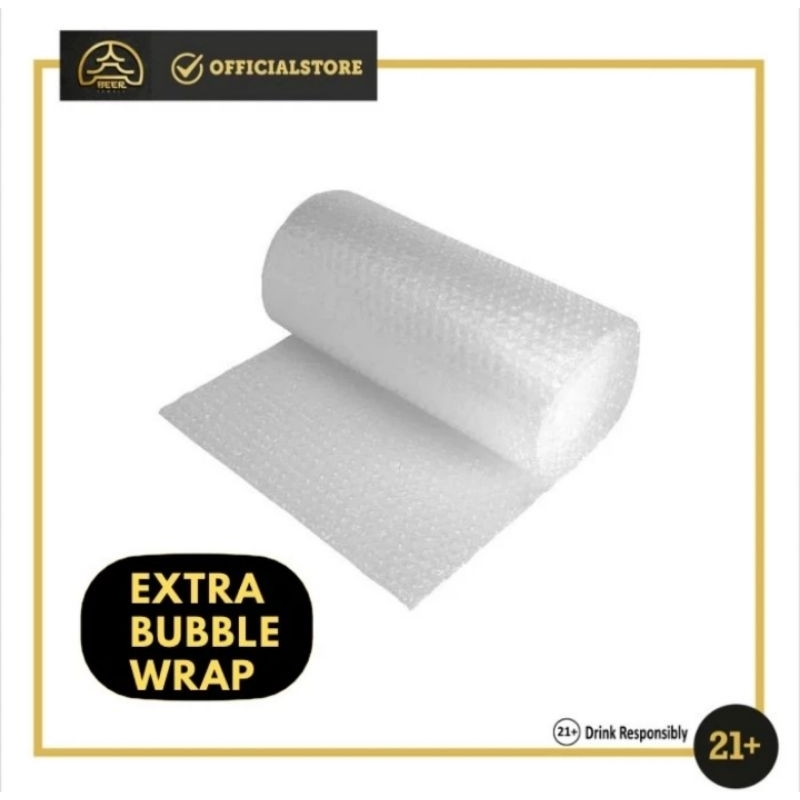 

extra bubblewrap tambahan packing