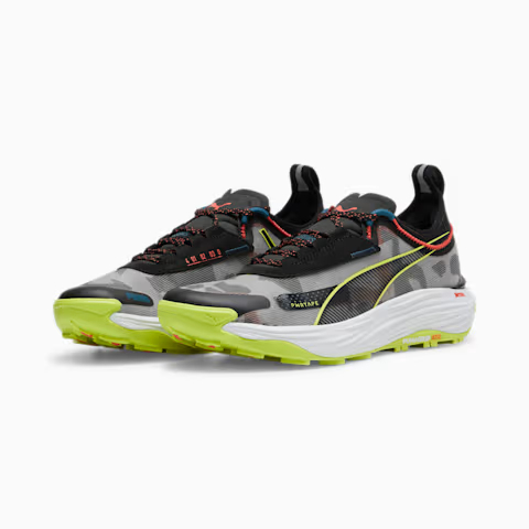 Puma Sepatu Lari Gunung Voyage NITRO 3 PUM4 Black-Lime Pow-Activ 377745 06