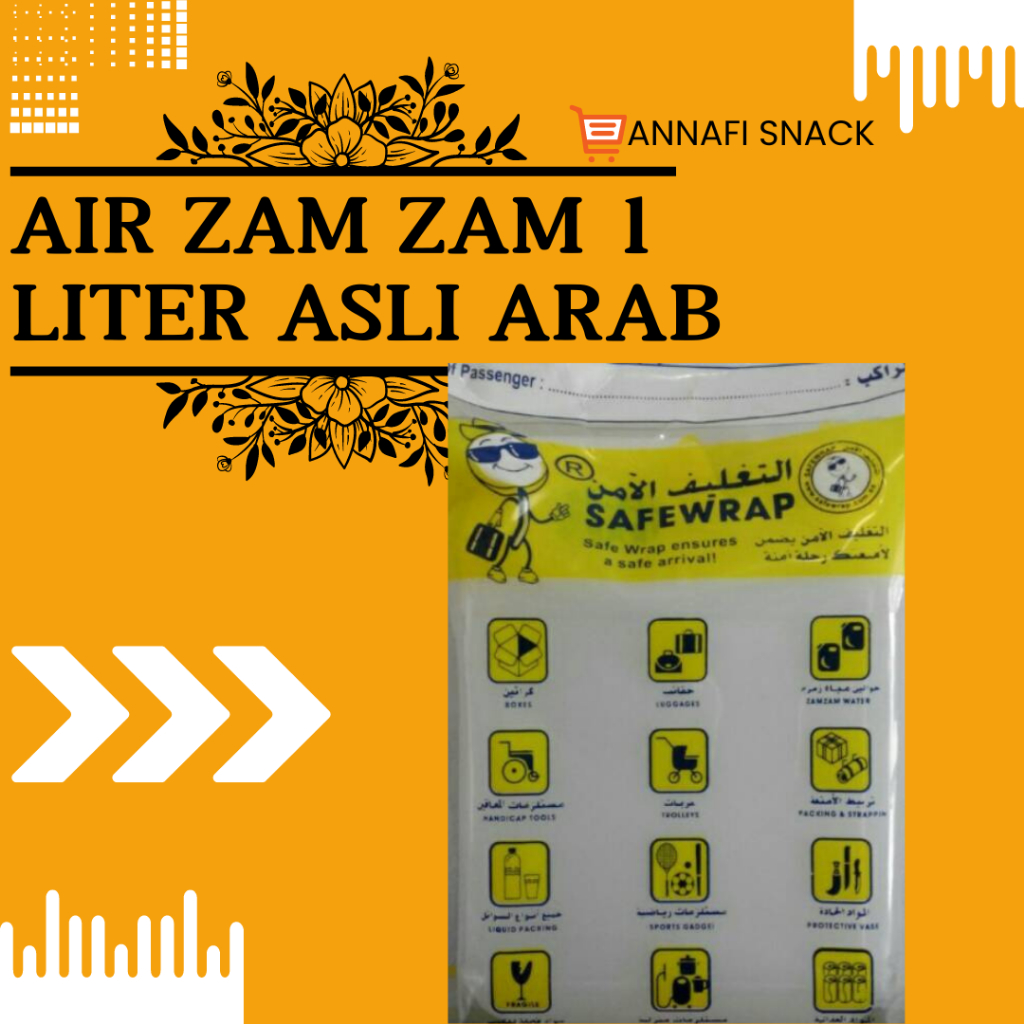 

AIR ZAM ZAM 1 LITER ASLI ARAB